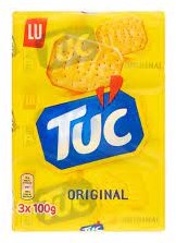 Lu Tuc crackers naturel 3 x 100 gr