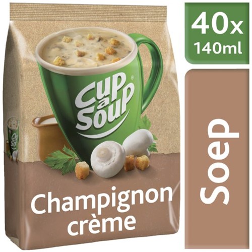 Cup a Soup vending champigon creme zak 40 porties