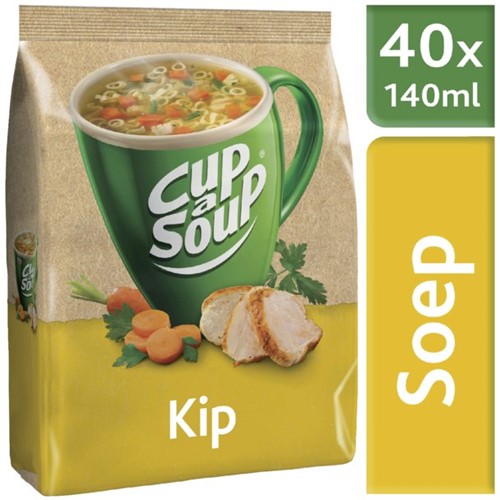 Cup à Soup Vending Kip  1 x zak á 40 portie 