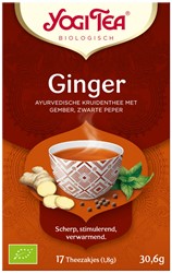 Yogi tea ginger bio 17 x 1,8 gr