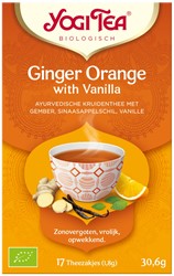 Yogi tea ginger orange bio 17 x 1,8 gr